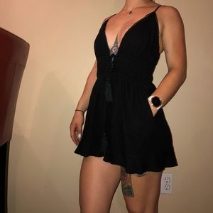 Colleen Romper Black